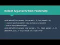 Parameter Passing Introduction