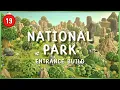 Lush National Park Entrance ACNH ADVENT CALENDAR - Day 19 Grand Canyon