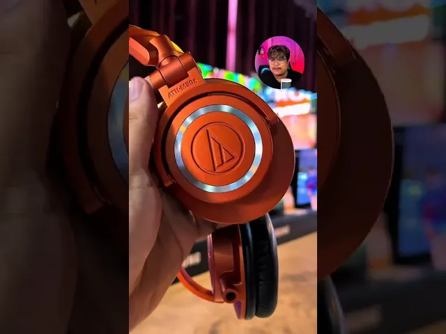 Audio-Technica ATH-M50x Limited Edition - Professional Monitor Headphones (M50xMO) (Lantern Glow) (Clearance Sales)