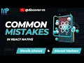 RNLive React Native Common Mistakes