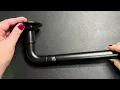 Heavy Duty Adjustable Curtain Rod Wrap Around Blackout Rod for Small Windows Room Dividers