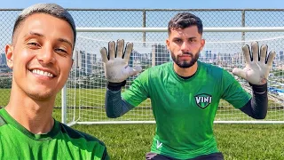 TESTAMOS O HIGOR NO GOL!