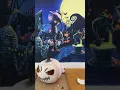 White painted Jack Skellington carved pumpkin