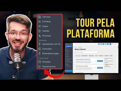 Miniatura do vídeo: Conheça o Cálculo Jurídico: Muito além dos Cálculos - Consultas, gestão do escritório, treinamentos