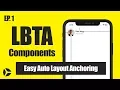 Anchoring UIViews LBTAComponents in Swift 4 STEP BY STEP