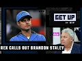 Rex Ryan gets FIRED UP Brandon Staley robbed us of seeing Justin Herbert in the playoffs Get Up