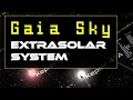 Gaia Sky - Extrasolar system example
