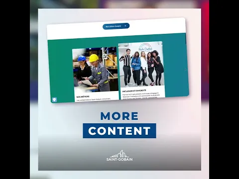 Watch Discover Saint-Gobain's new digital platform! on YouTube.