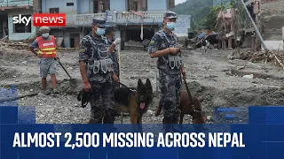 Nepal floods | Rescuers work to find hundreds of people still missing