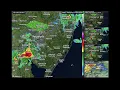 Live Doppler radar coverage