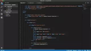 Random Password Generator Tutorial HTML CSS JavaScript
