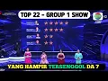 Download Lagu YANG HAMPIR TERSENGGOL GROUP 1 TOP 22 DA7 TADI MALAM