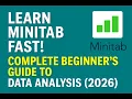 Learn Minitab Fast Complete Beginner s Guide to Data Analysis 2026