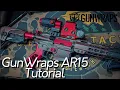 GunWraps AR15 Install Tutorial