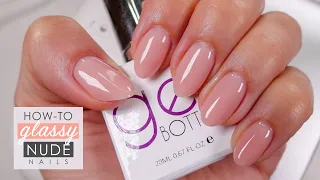 Glassy Nude Nails - How To BIAB Shonagh Scott