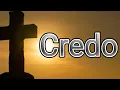 El CREDO Credo largo