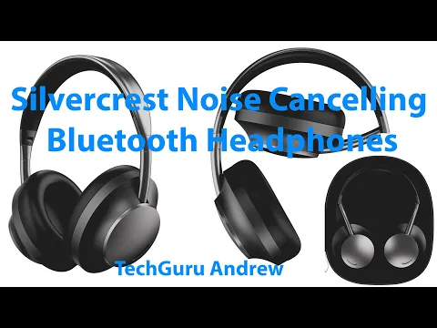 Download MP3 Silvercrest Noise Cancelling Bluetooth Headphones SBKL 40 C3