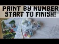 Paint By Number Time Lapse - Lakeside Morning by Dimensions Paint Works