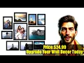 Buy upsimples 10 Pack Picture Frames Collage Wall Decor Gallery Wall Frame Set for Wall Mounting or