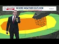 Northeast Ohio Weather Impact forecast Storms clear out tonight as colder air arrives
