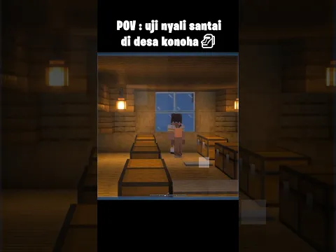 uji nyali santai konoha #minecraft #shorts #funny