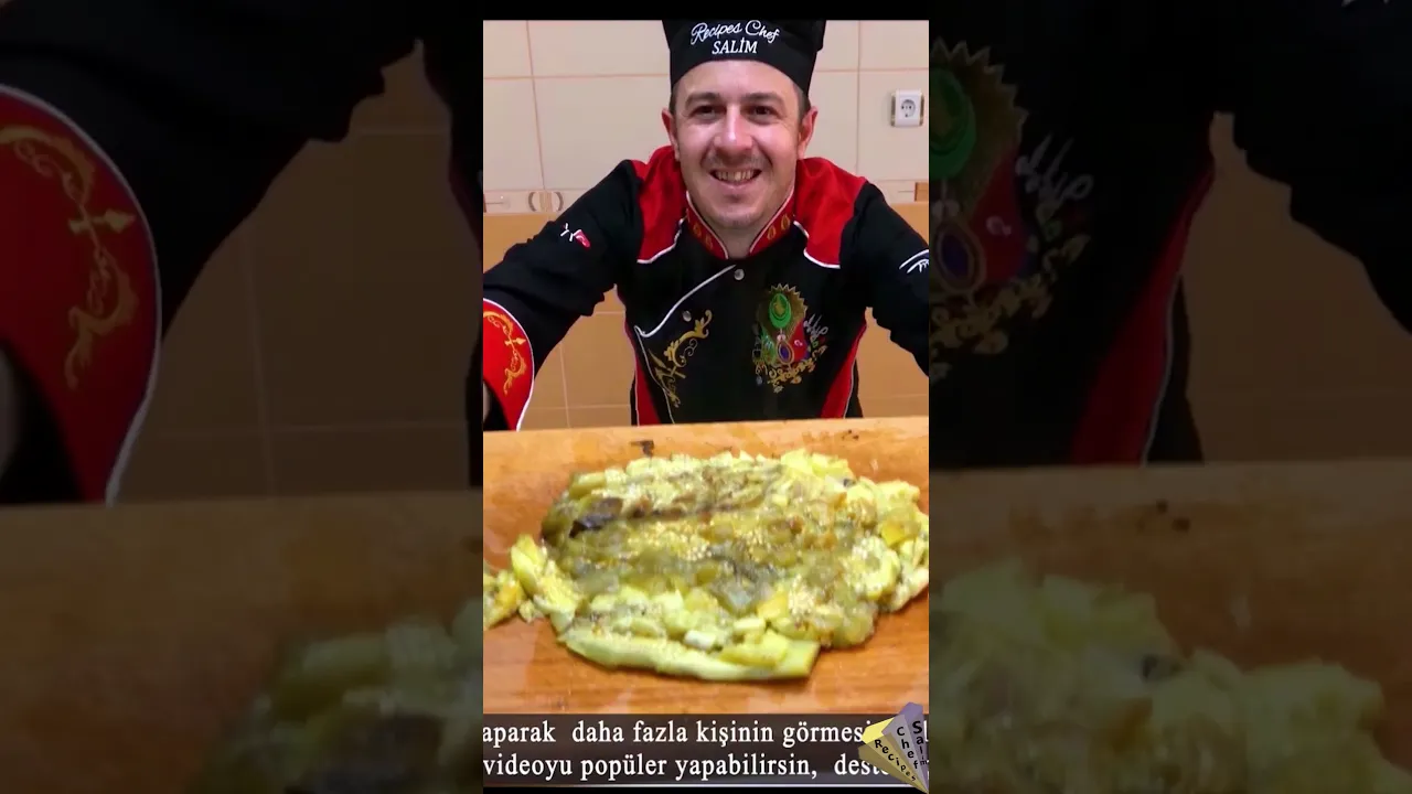 Turkish Hunkar Begendi Kebab Recipe #shorts