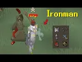 Finding a Skulled Ironman with Armadyl and Zaryte Crossbow