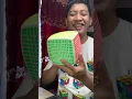 Lagu Berjam jam selesaiin, gampang bet bongkarnya 😐 #rubik #cube #funny