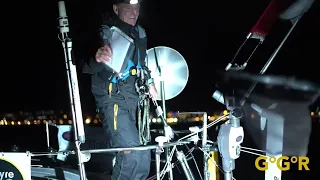 DISASTER Golden Globe Race Tapio is in a Liferaft After His Yacht Sank 460 miles off South Africa