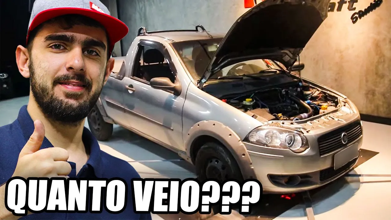 STRADA TURBO NO DINAMÔMETRO!!???????? QUANTO VEIO DE POTÊNCIA!? Bônus: Oficina Power Class