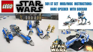 This is a tutorial on how to add a sidecar or stretcher to your 501st battle pack BARC speeder. Thes. 