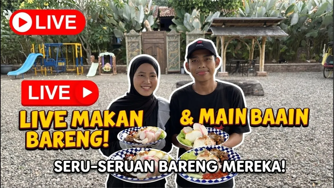 Live makan bareng