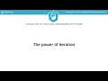 R Tutorial The power of iteration