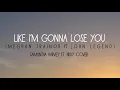 Like I'm gonna lose you - Cover Samantha Harvey ft. HRVY (lyrics video)