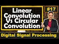 Comparision of Linear Convolution and Circular Convolution