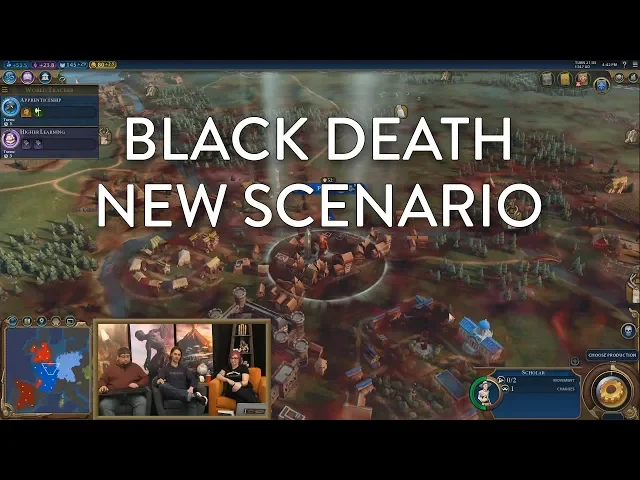 Civilization VI: Gathering Storm - Black Death Scenario (Pre-Launch Livestream VOD)