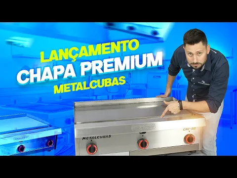 Download MP3 Chapa De Lanche Premium 19 Milímetros Metalcubas 90x50 A Gás Com Cavalete CHP90