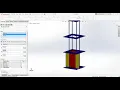 Pergerakan Lift menggunakan Mate Controller di SOLIDWORKS