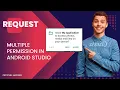 How to Request Multiple Permissions in Android using Java Request Permissions Hacker
