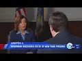 Governor discusses state of New York prisons