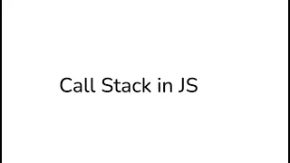 JavaScript Call Stack
