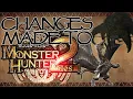 History of Monster Hunter Dos part 3 MH2 Changes