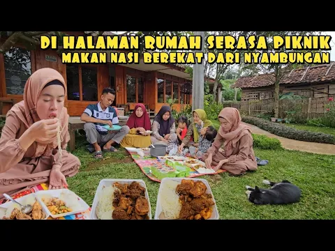 Download MP3 BANTUIN TETANGGA HAJATAN LANJUT BOTRAM DI HALAMAN RUMAH | MANGPEP VLOG