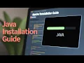 JDK Eclipse Tomcat Installation Start Web Development Today