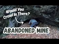 Crawling into Abandoned Roomy Mine in Norvin Green State Forest New Jersey