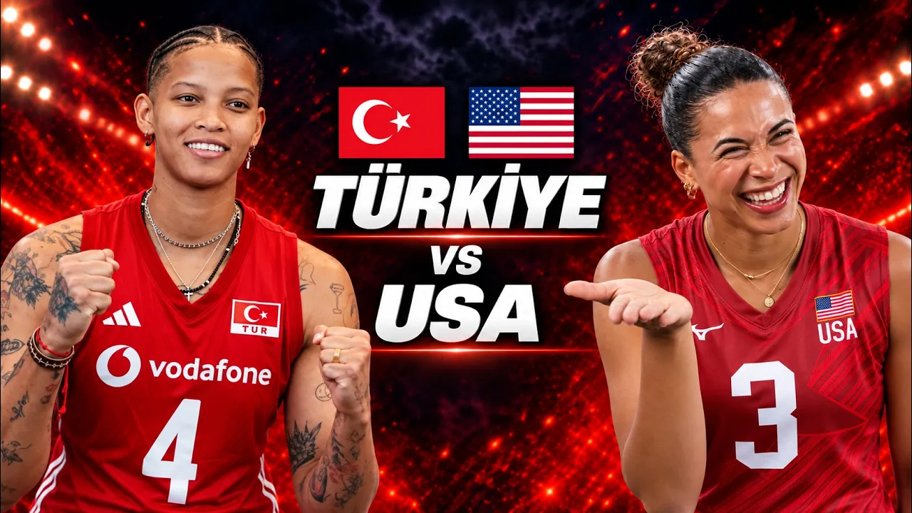 Türkiye vs USA Epic Volleyball Battle Highlights