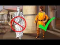 What clothes did the late Romans wear after the 3rd century AD