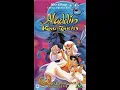 Lagu Closing to Aladdin and the King of Thieves UK VHS (1997)