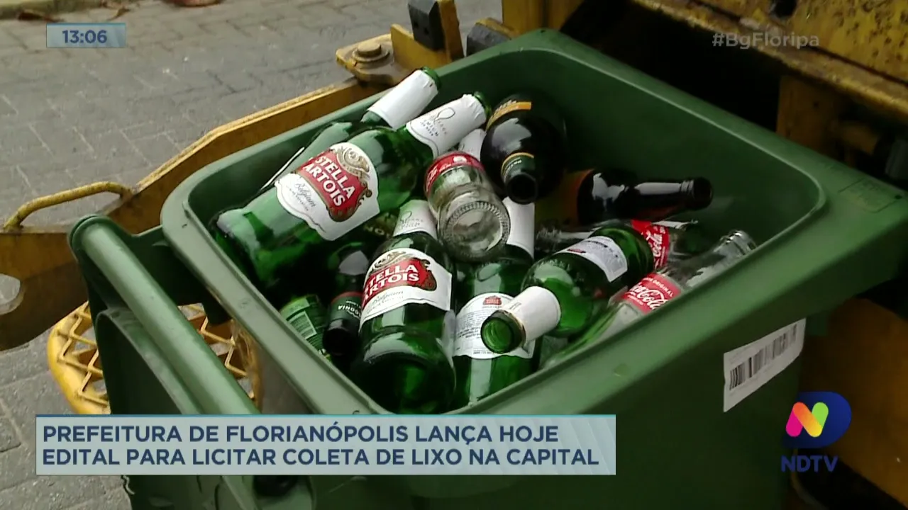 Prefeitura de Florianópolis lança edital para licitar coleta de lixo em Florianópolis