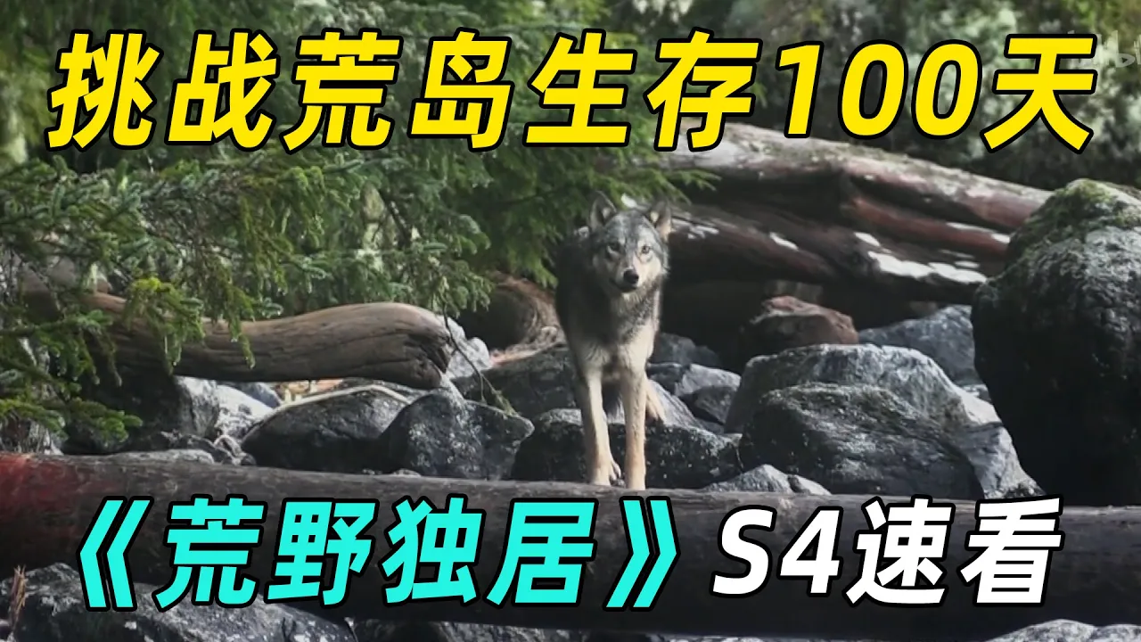一口气看完《荒野独居》S4,菜鸟吃鼻涕虫,苔丝擦屁股,大爷一竿一鱼